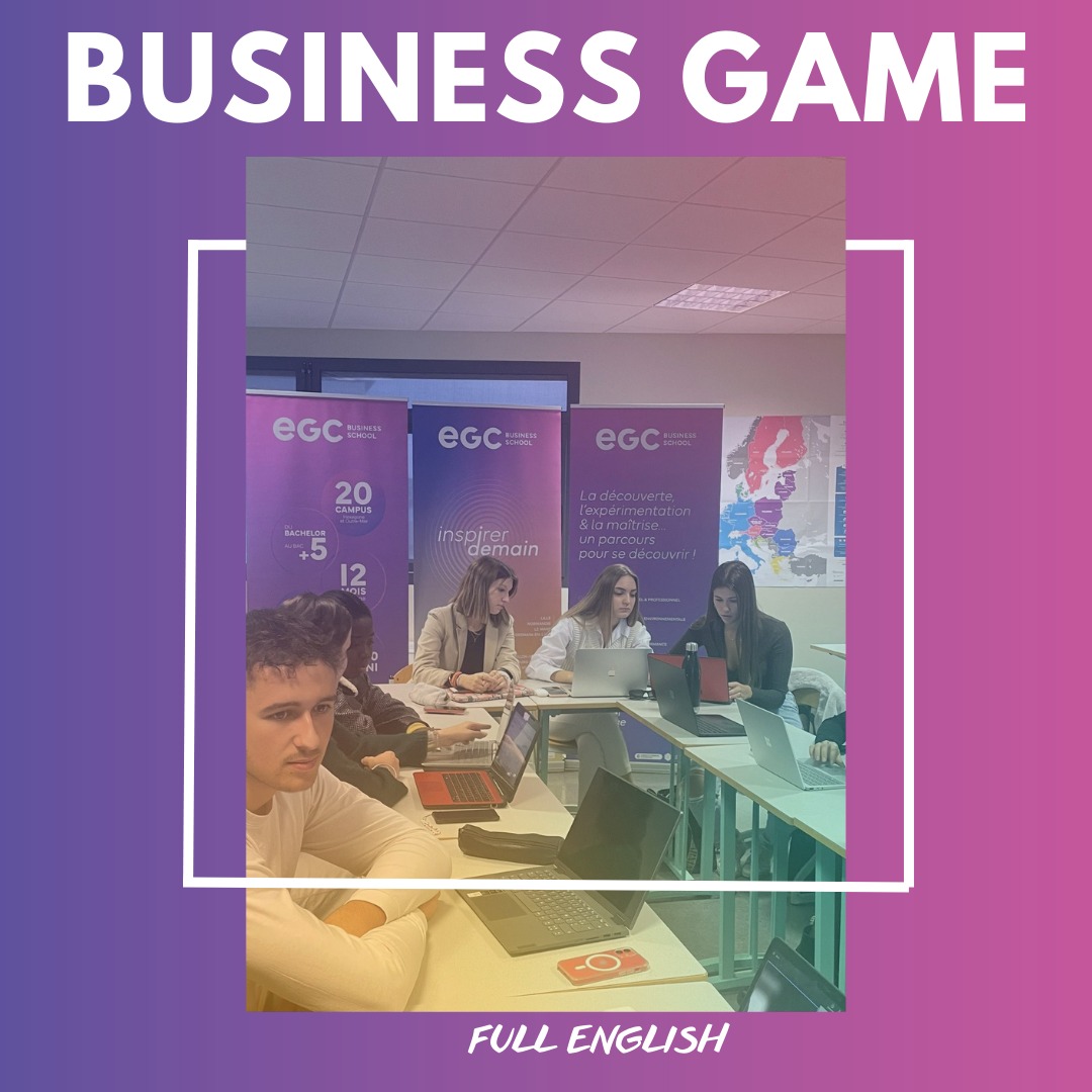 BUSINESS GAME 100 % ANGLAIS